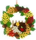Felt wreath 