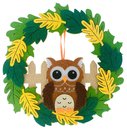 Felt wreath 