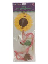 Felt pendant “Sunflower”